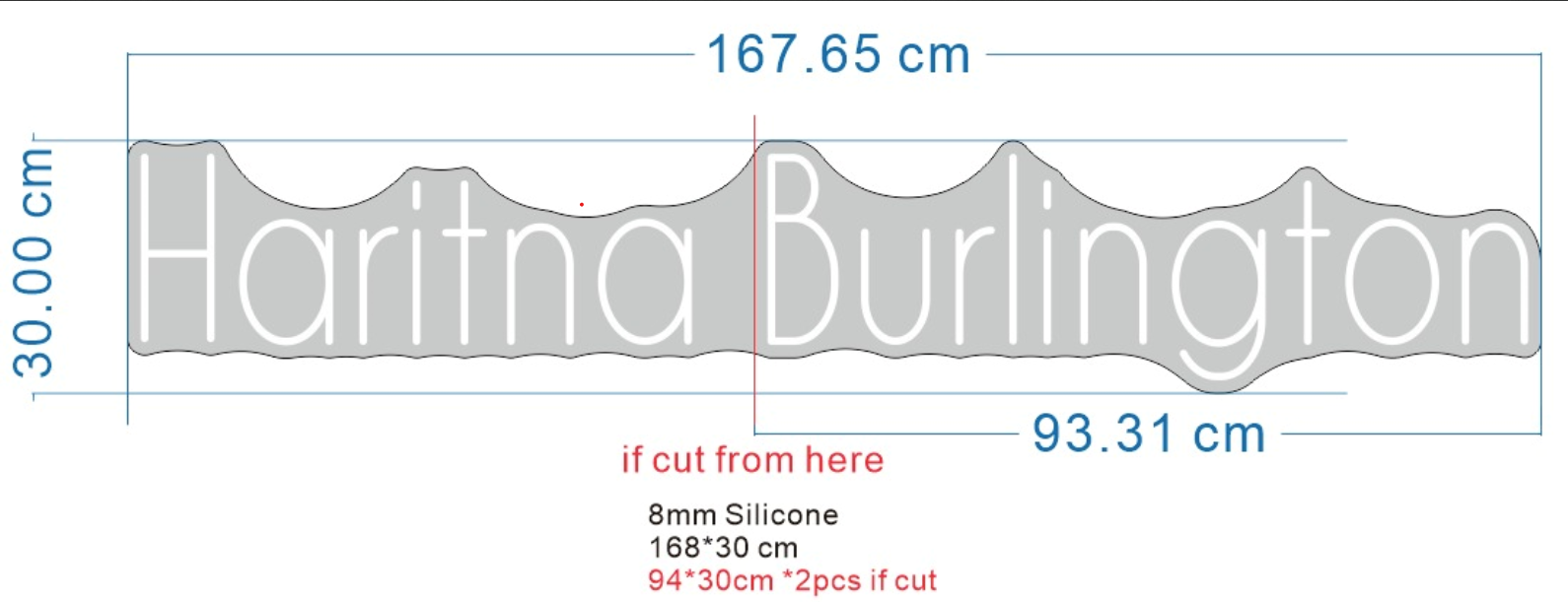 Haritna Burlington - Aya Custom Order - Light Your Way
