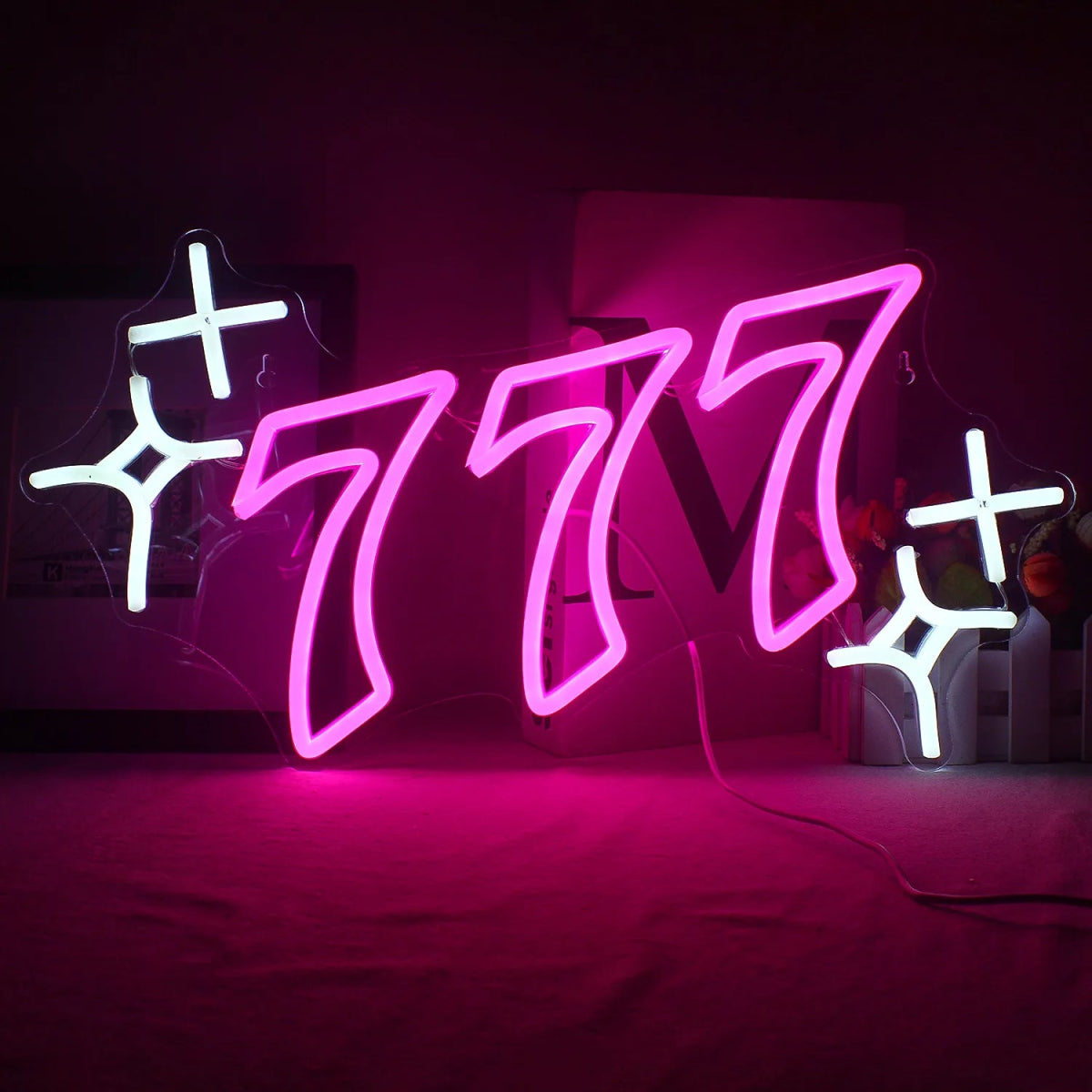 "777" NEON SIGN - Light Your Way