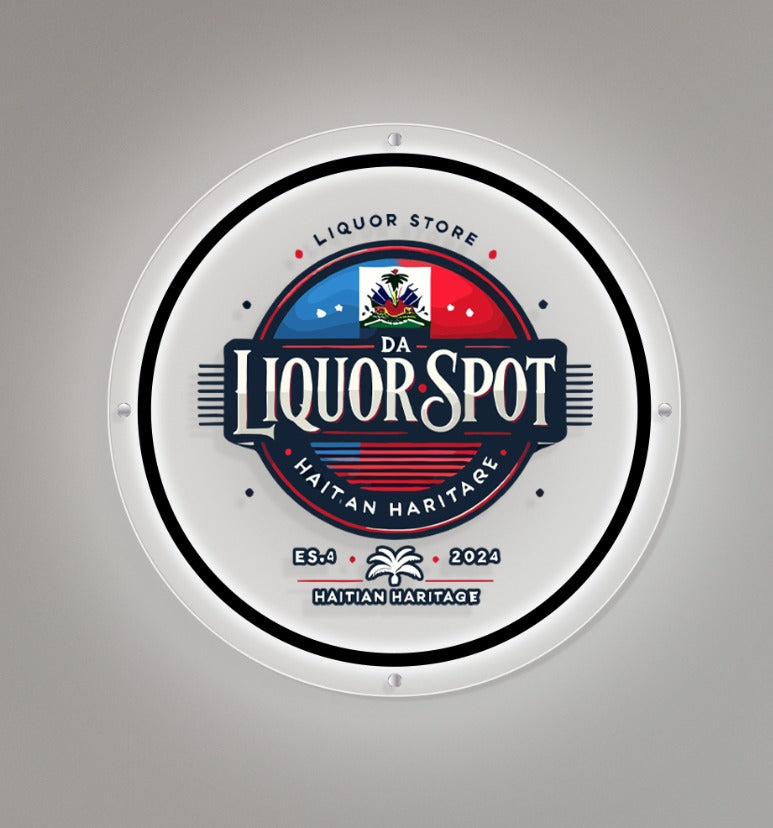 Da Liquor Spot Custom Acrylic Backlit Sign (Design Option #2)