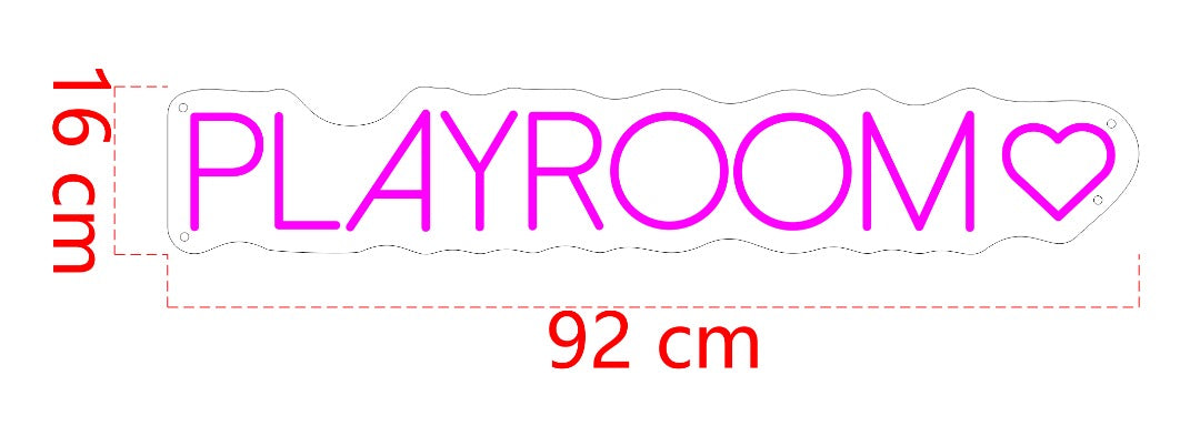 Playroom Custom Neon Sign