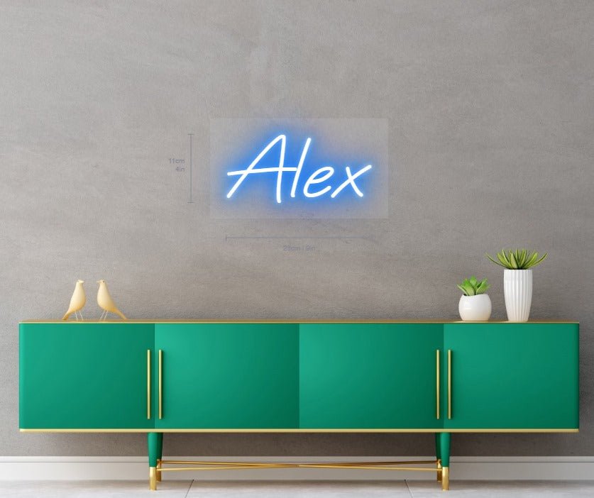 Alex Custom Neon Sign - Light Your Way