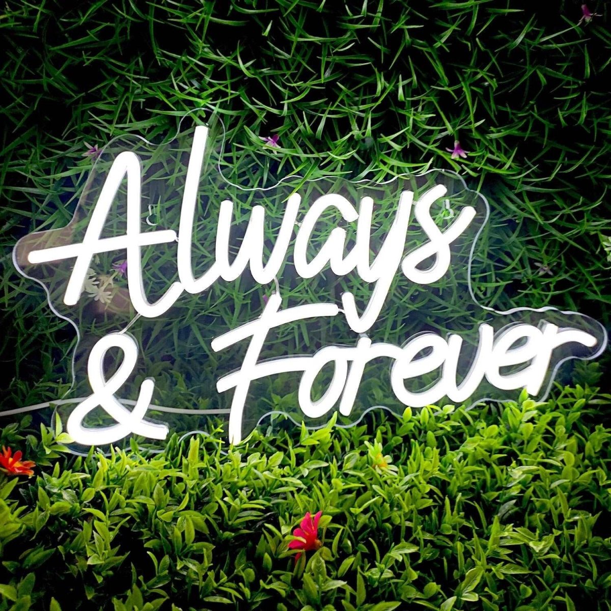 "ALWAYS AND FOREVER" NEON SIGN - Light Your Way
