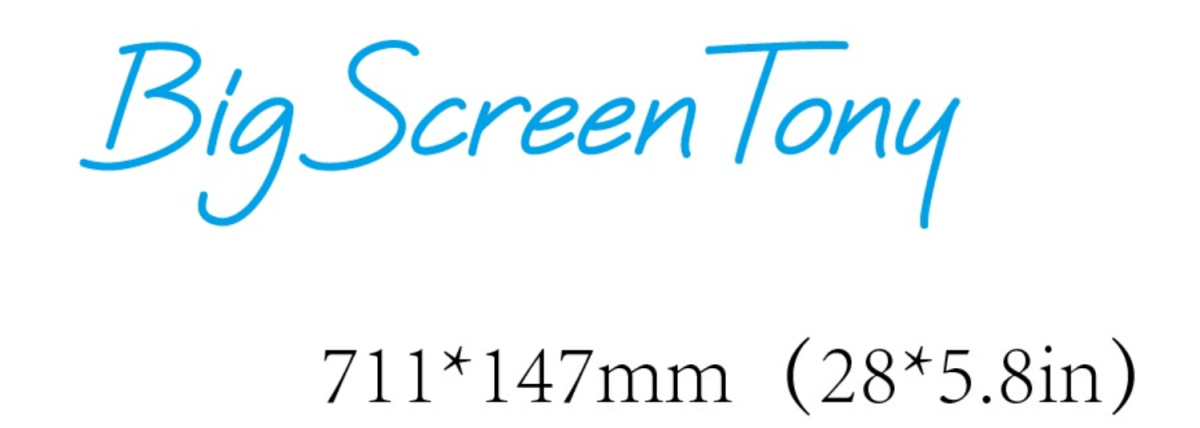 BigScreenTony - Custom Neon Sign - Light Your Way