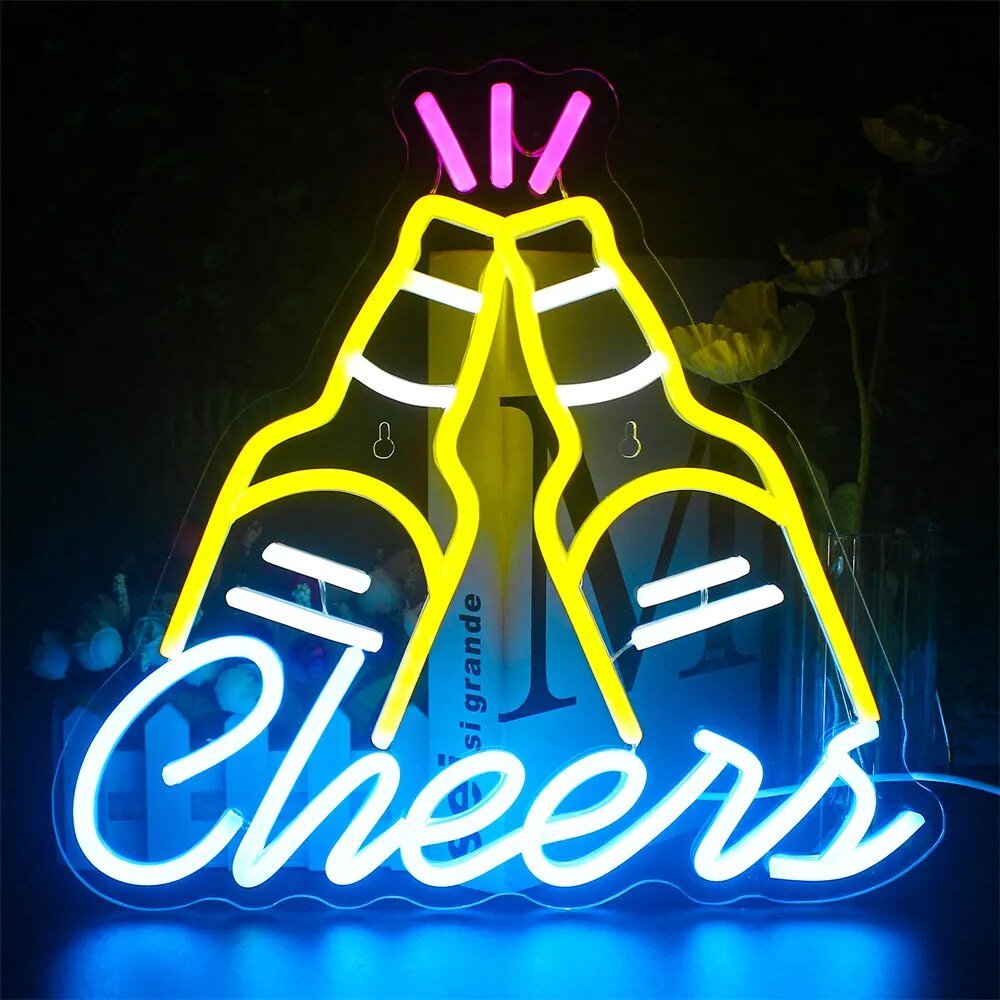 "CHEERS" NEON SIGN - Light Your Way