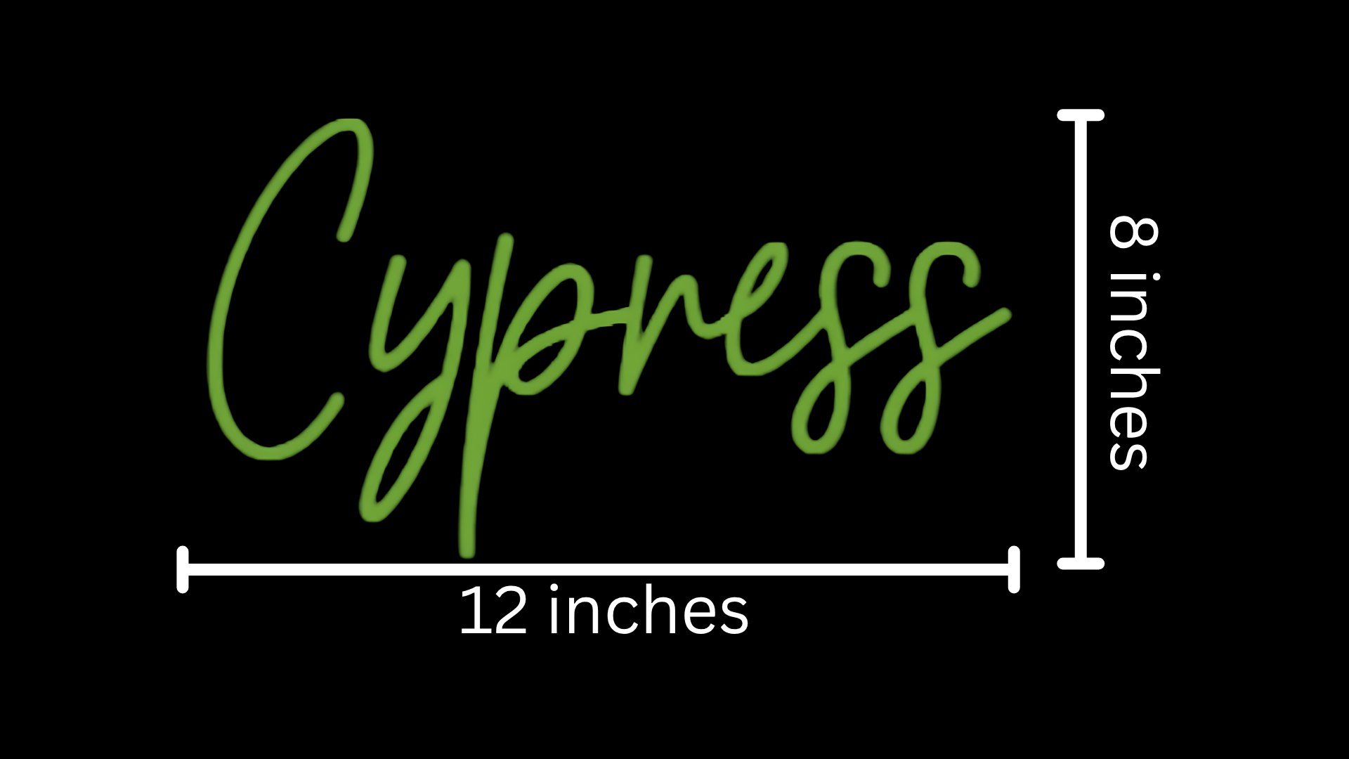 Cypress Custom Neon Sign