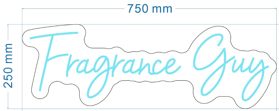 Fragrance Guy Custom Neon Sign