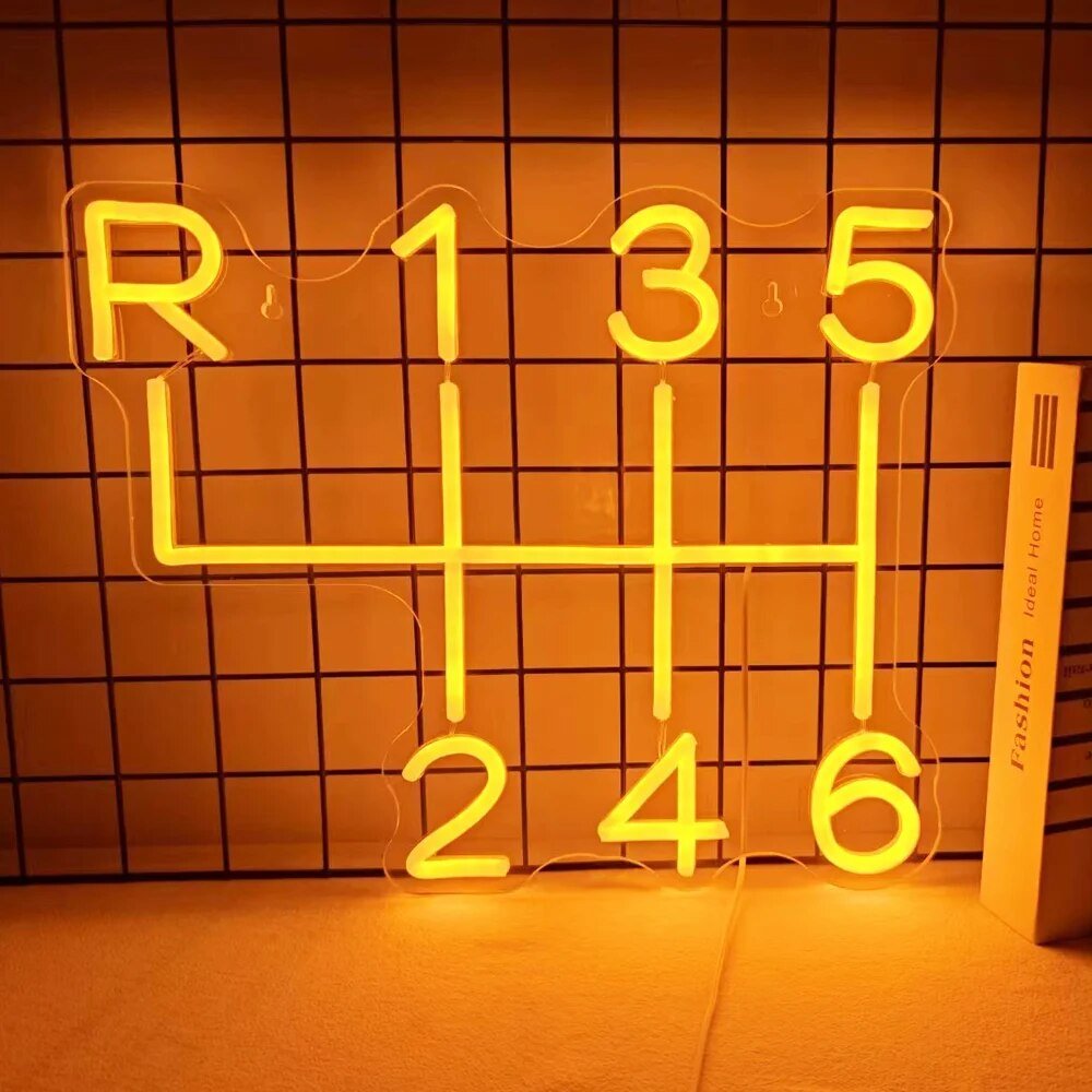 "GEARBOX" NEON SIGN - Light Your Way
