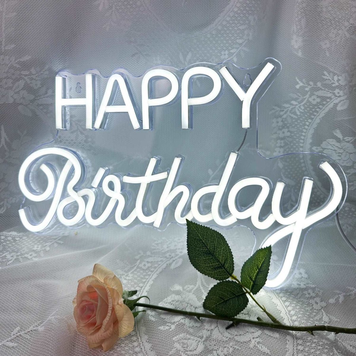 "HAPPY BIRTHDAY" NEON SIGN - Light Your Way