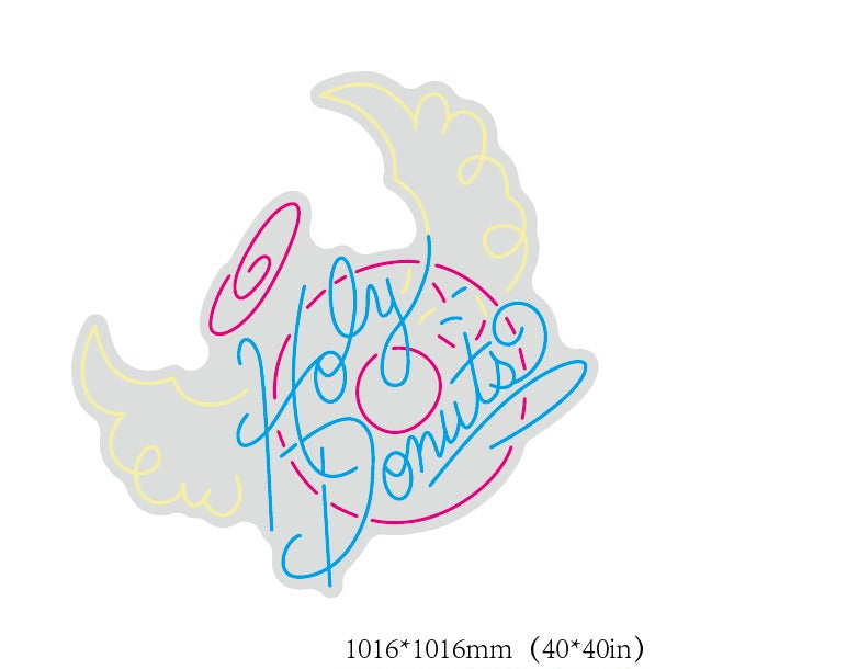 Holy Donuts Custom Neon Sign (Size Option #1)