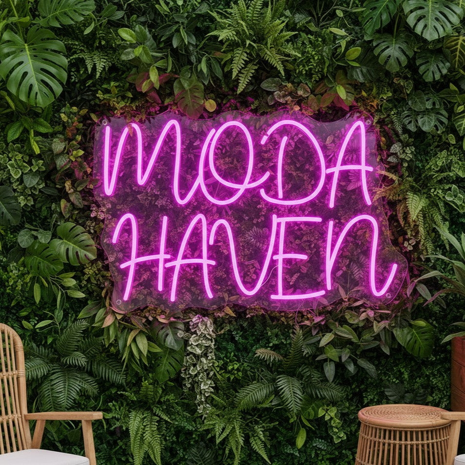 MODA HAVEN Custom Neon Sign