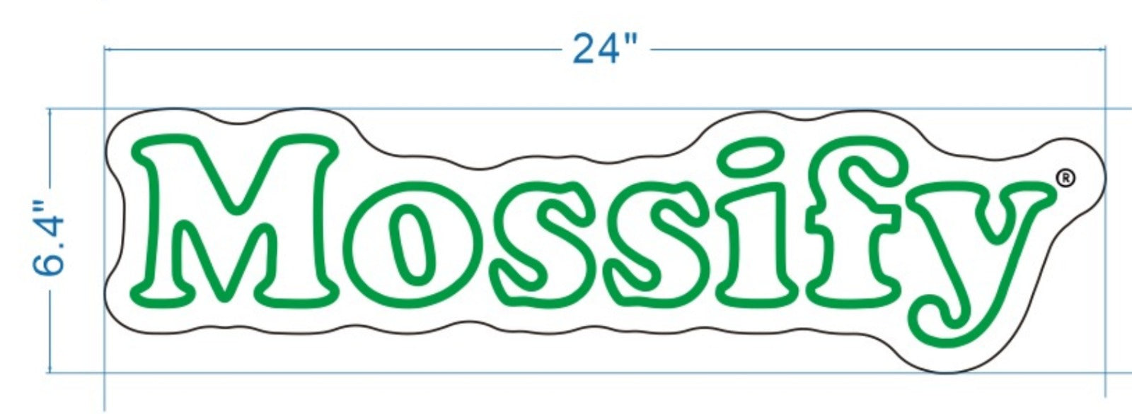 MOSSIFY Custom Neon Sign (One Color Option)