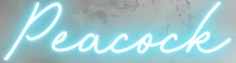 Peacock Custom Neon Sign - Light Your Way
