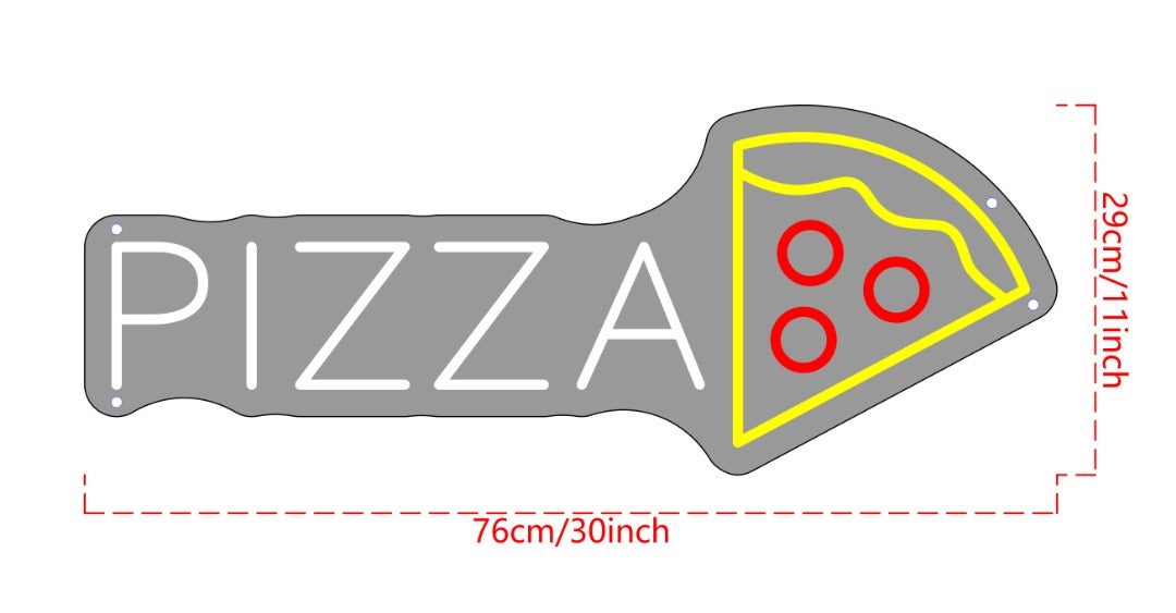 Pizza Custom Neon Sign