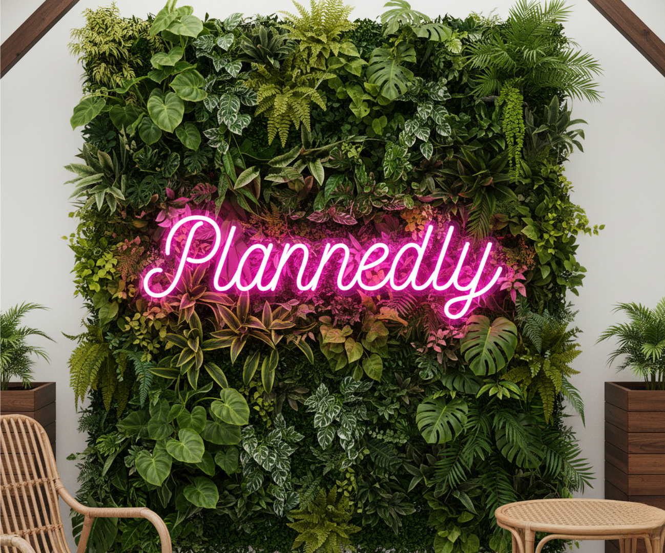 Plannedly Custom Neon Sign