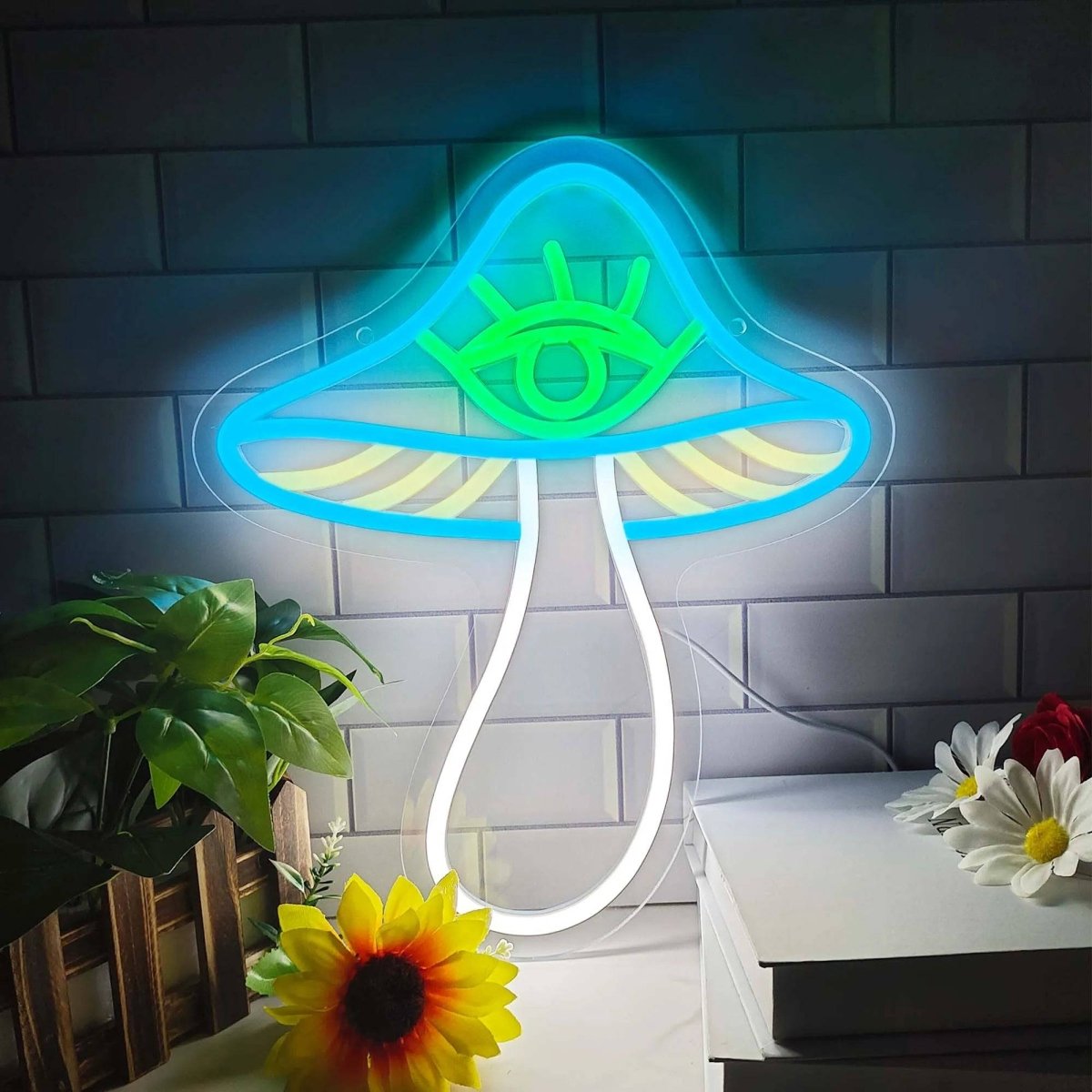 "SPIRITUAL SHROOM" NEON SIGN - Light Your Way