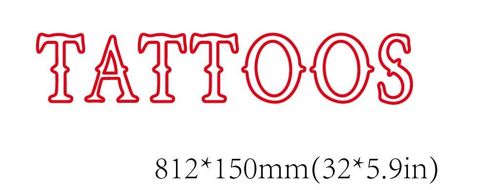 TATTOOS Custom Neon Sign (RGB Version) - Light Your Way
