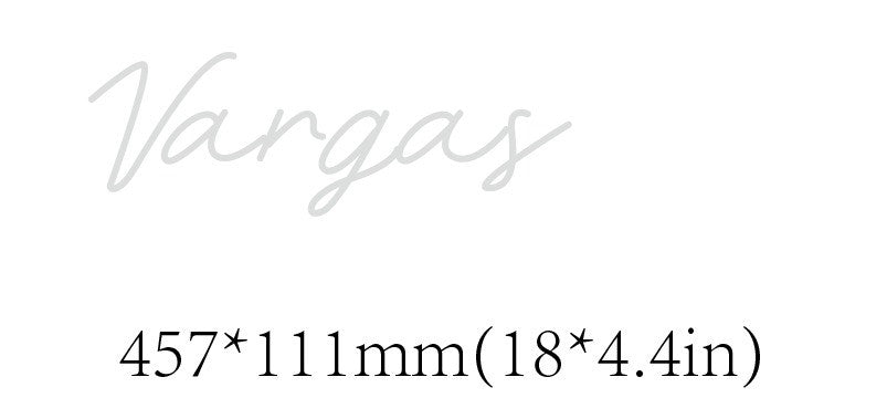 Vargas Custom Neon Signage - Light Your Way
