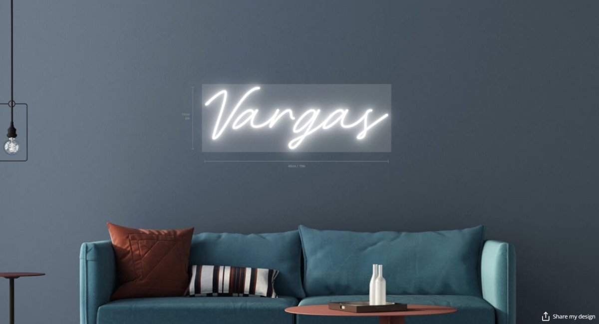 Vargas Custom Neon Signage - Light Your Way
