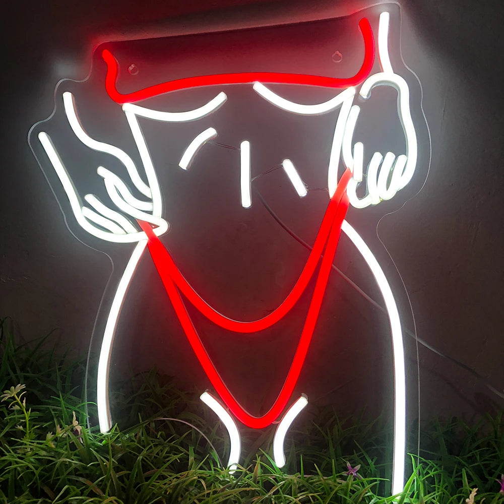 "SCULPTED BEAUTY" NEON SIGN