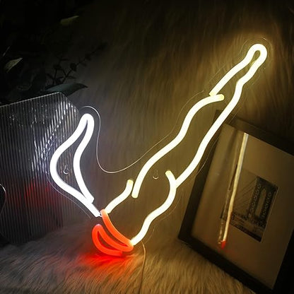 a "SESH" NEON SIGN