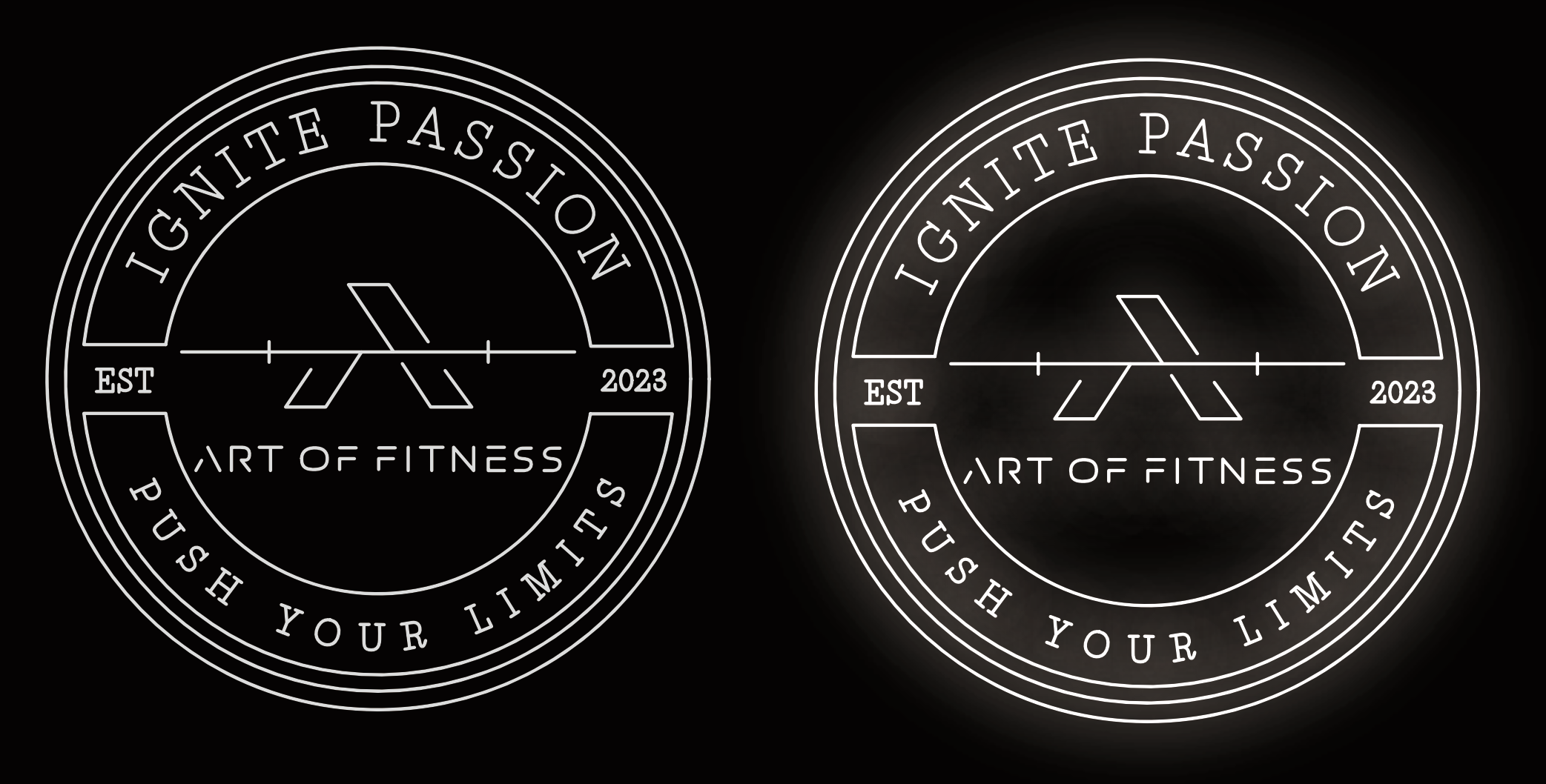 ART OF FITNESS - Custom Neon Sign - Light Your Way