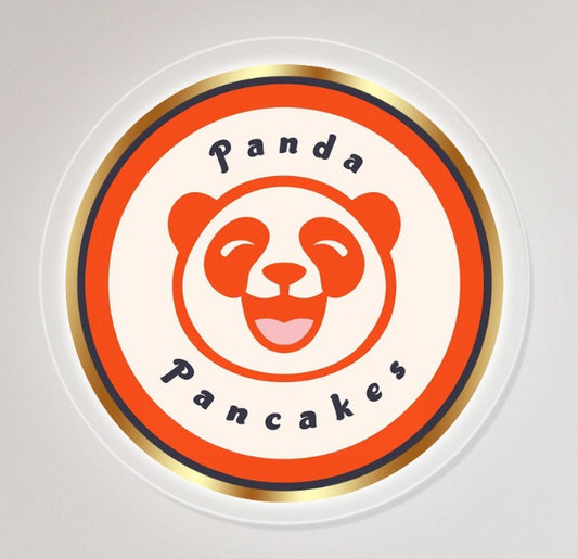 Panda Pancakes Custom Sign Version #02