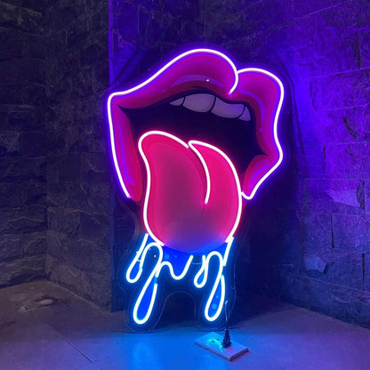 LUCIOUS LIPS Neon sign picture 03