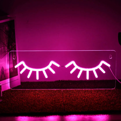  "LASH ROOM COLLECTION" NEON SIGNS