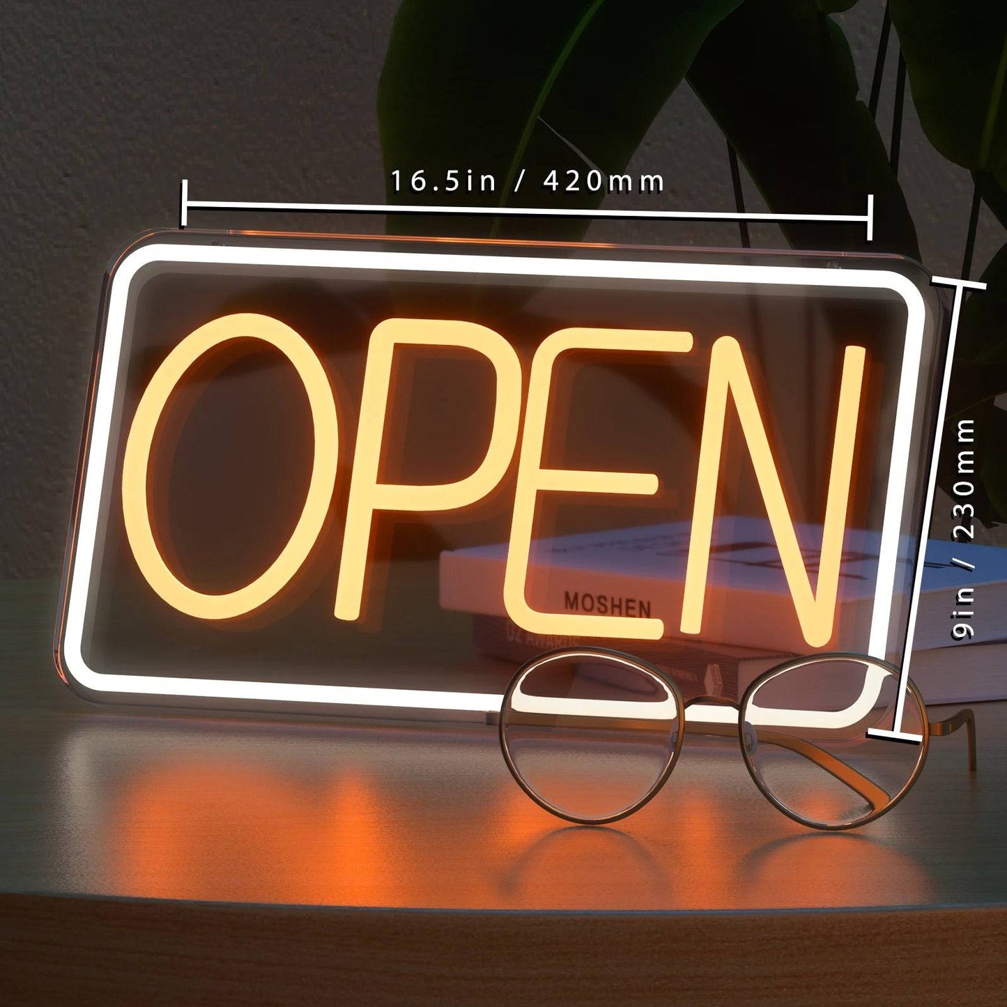 "OPEN" NEON SIGNS