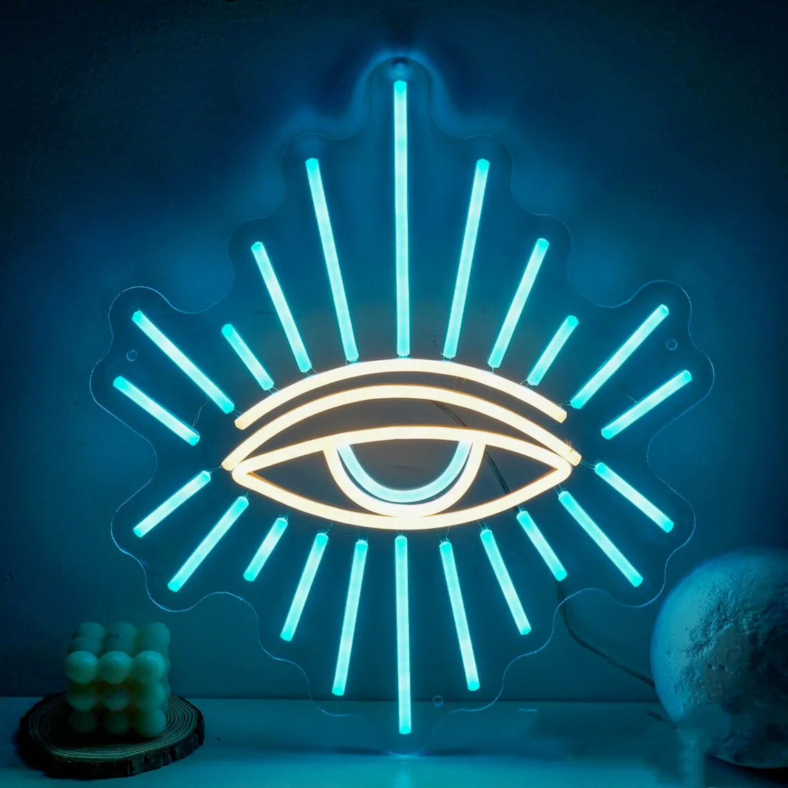 Evil Eye Neon Sign