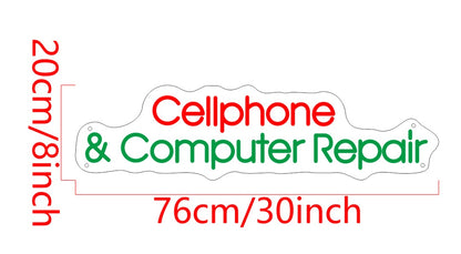 Cellphone & Computer Repair Custom Neon Sign