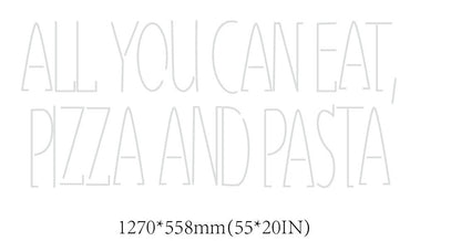 All You Can Eat Custom Neon Sign - Light Your Way