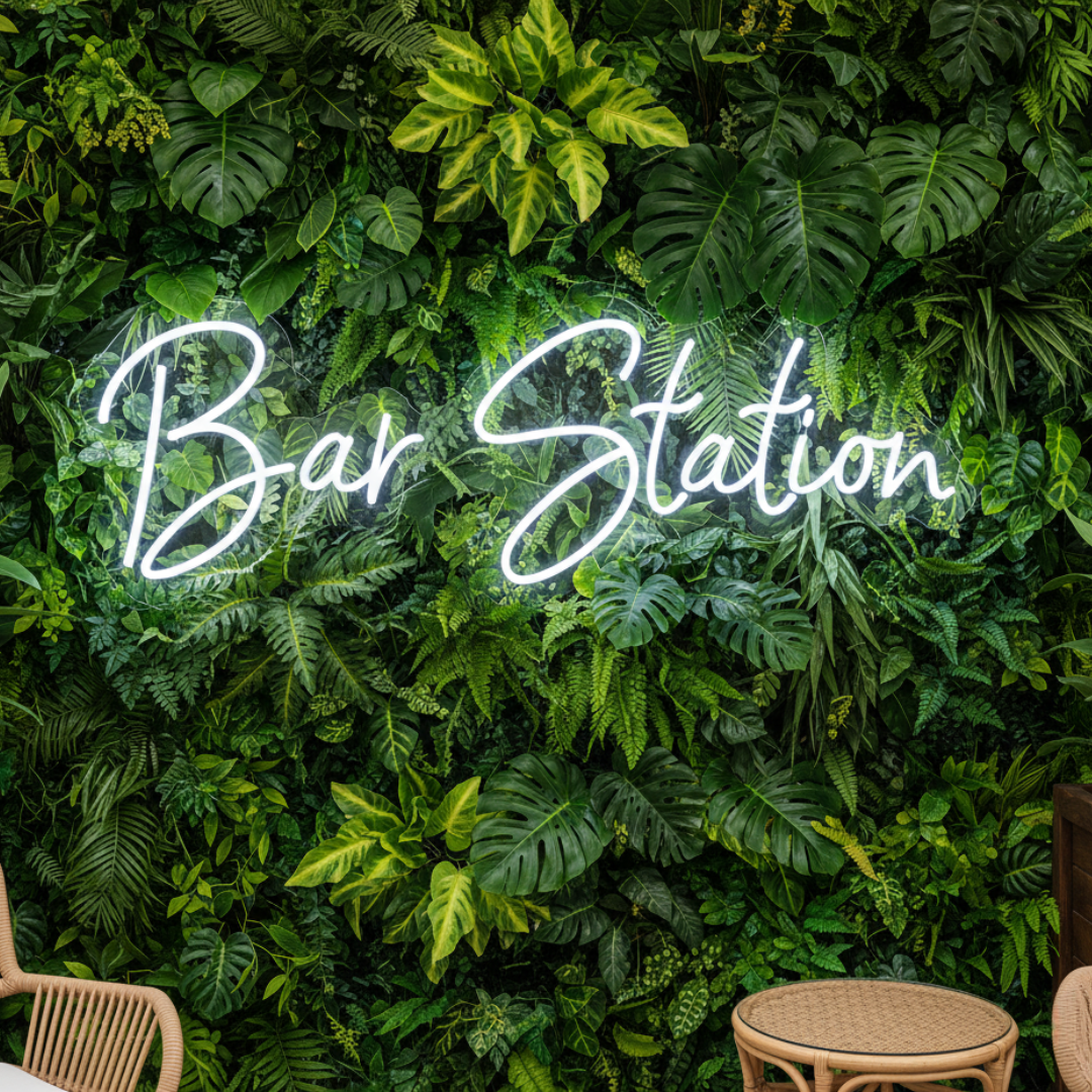 Bar Station Custom Neon SIgn