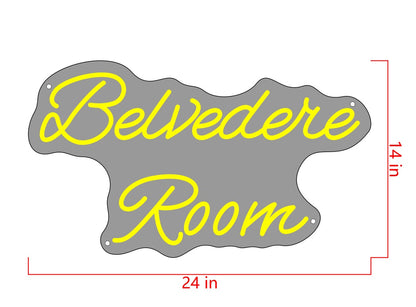Beldevere Room Custom Neon Sign