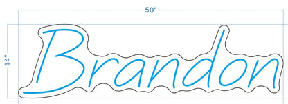 Brandon Custom Neon Sign