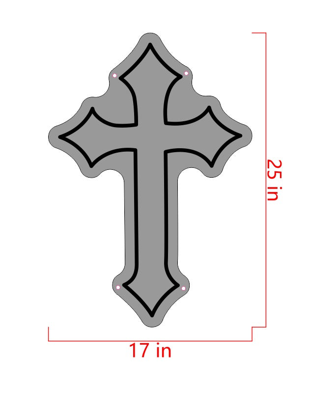Cross Custom Neon Sign