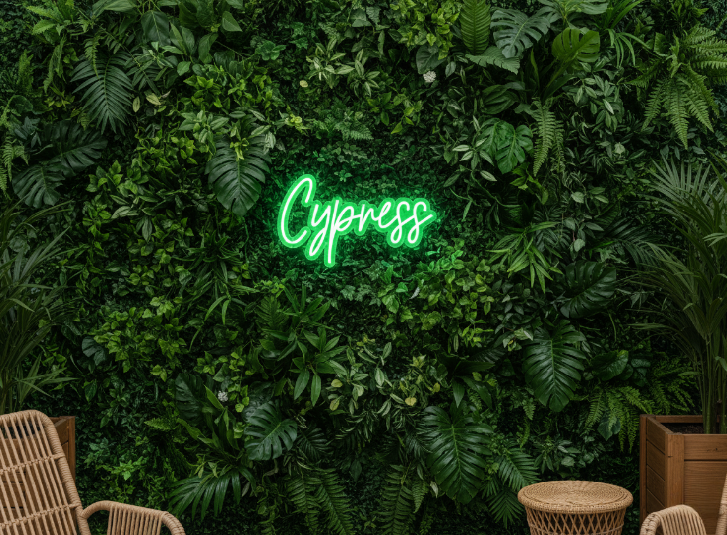Cypress Custom Neon Sign