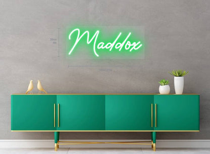 Finnley & Maddox Custom Neon Sign - Light Your Way