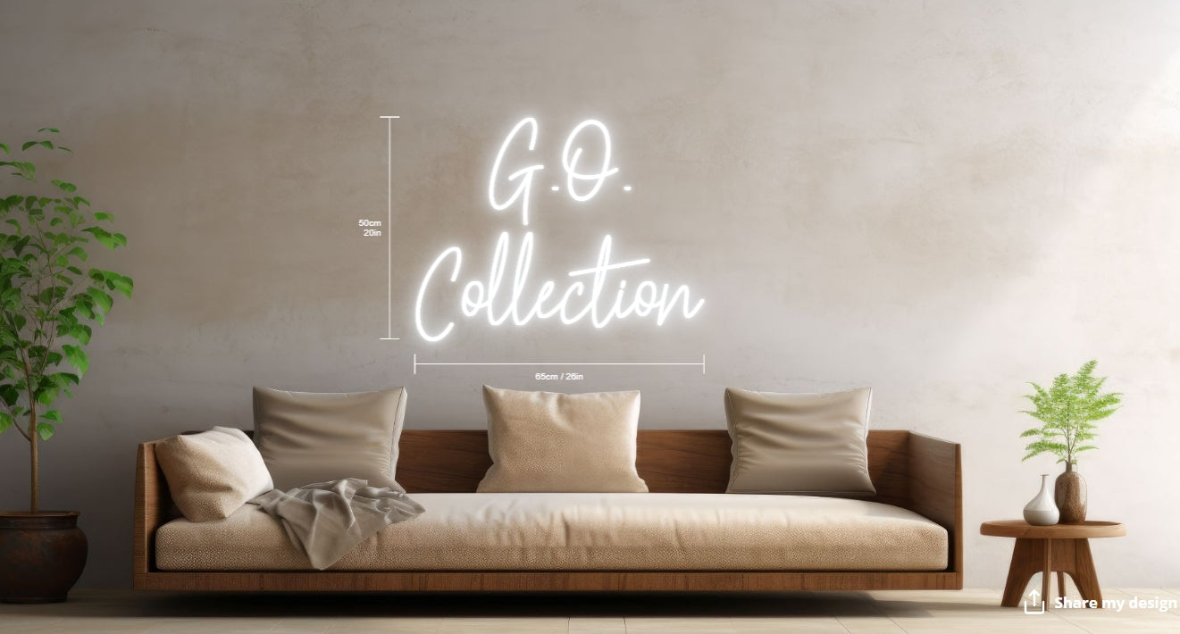 G.O. Collection Custom Neon Sign