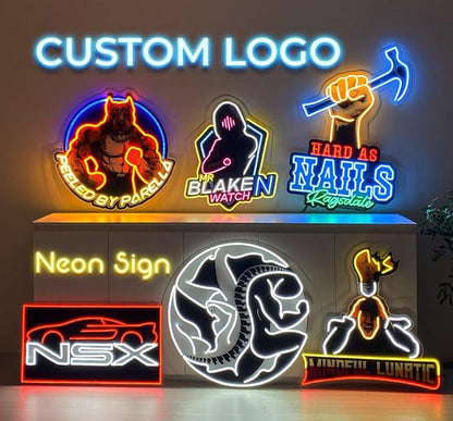 G Werks Custom UV Printed Neon Sign - Light Your Way