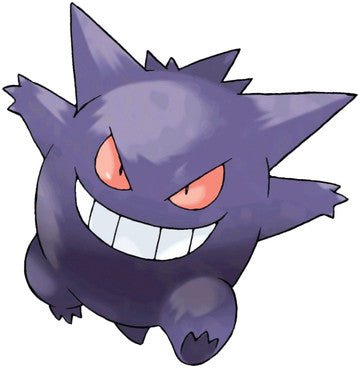Gengar Custom UV Printed Logo - Light Your Way