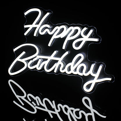 "HAPPY BIRTHDAY" NEON SIGN