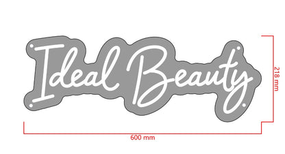 Ideal Beauty Custom Neon Sign (Design Option #2)