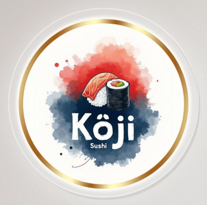 Koji Sushi Custom Backlit Acrylic Sign - Light Your Way