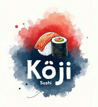 Koji Sushi Custom Backlit Acrylic Sign - Light Your Way