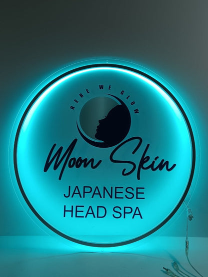 Korean Lab Custom Acrylic Sign - Light Your Way