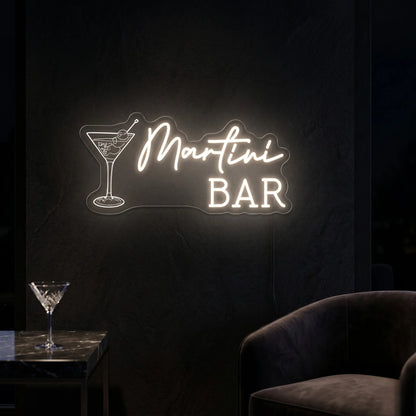 Martini Bar Neon Sign
