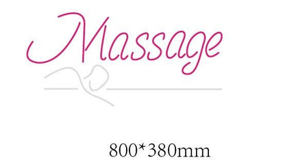 Massage Custom Neon Sign - Light Your Way