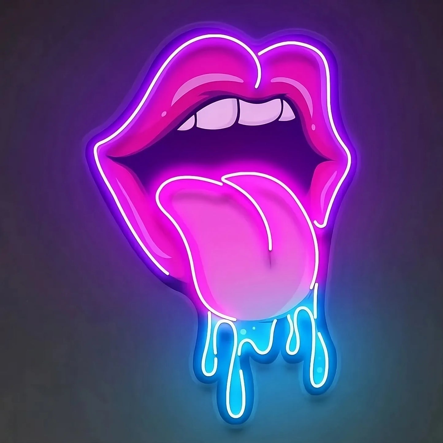 LUCIOUS LIPS Neon sign picture 01