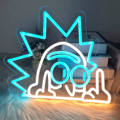 "RICK" NEON SIGN - Light Your Way